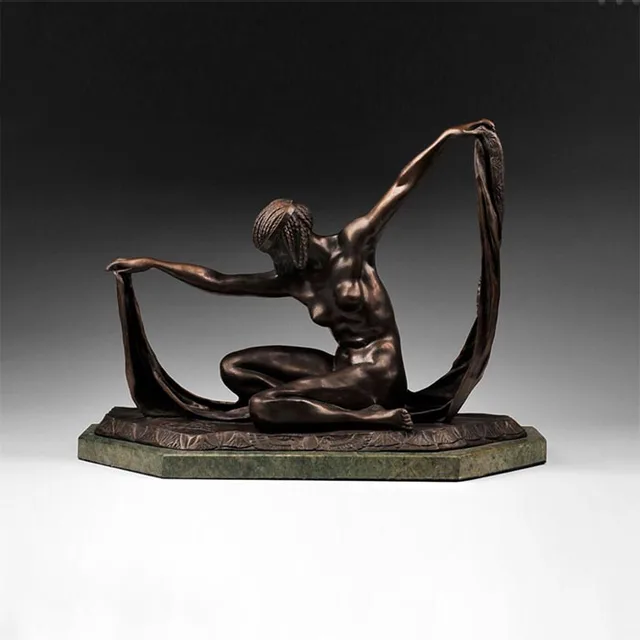 Dancer Antique Bronze Sculpture Bronze Statue Home Decor