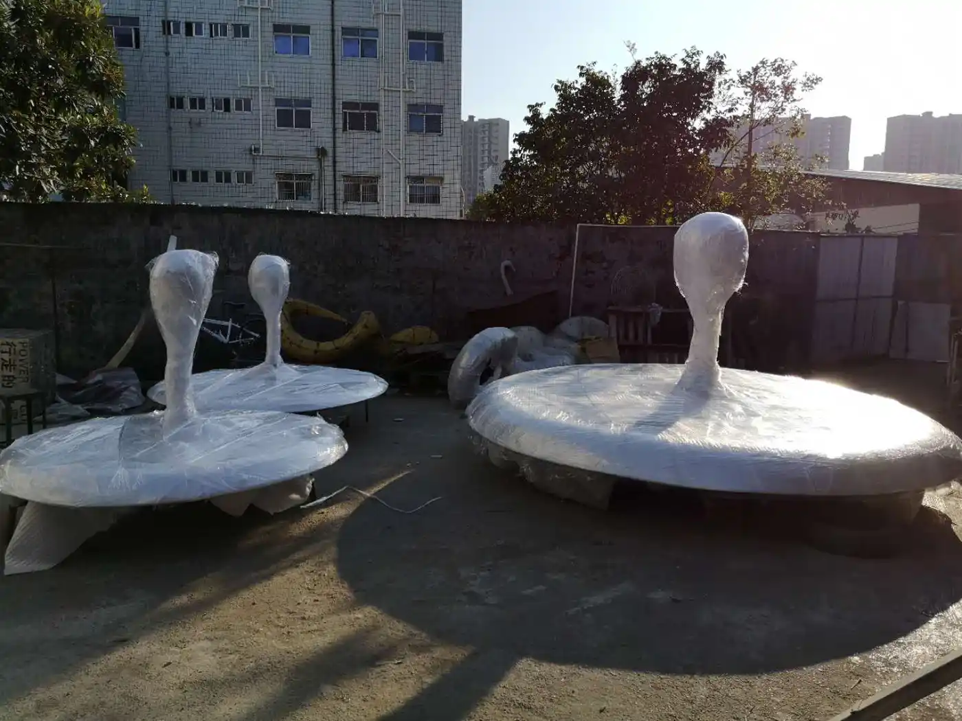 3600mm Stainless Steel Water Drops Sculpture