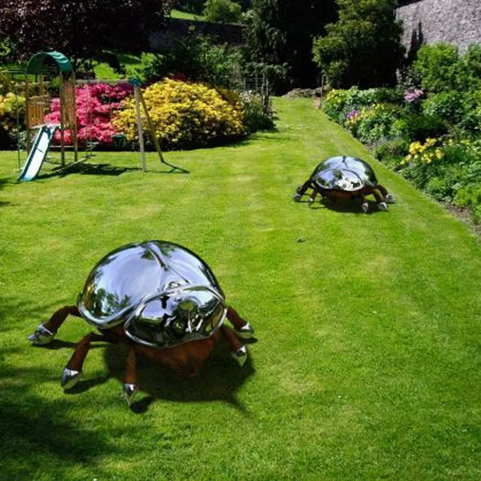 Garden Metal Animal Stainless Steel Insect Sculpture
