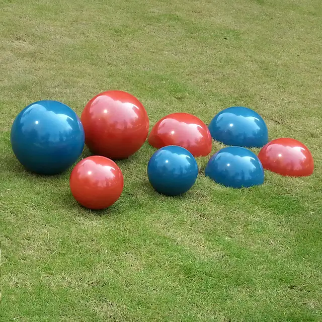 Stainless steel color Sphere Colorful and Shiny Addition to Any Garden or Home, Ideal As a Housewarming Gift