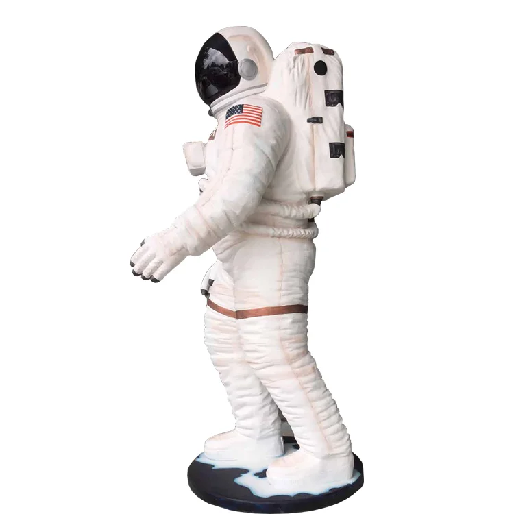 Interior Decoration Resin/Fiberglass Astronaut Statue Life Size Hot Sale Sculpture for Sale