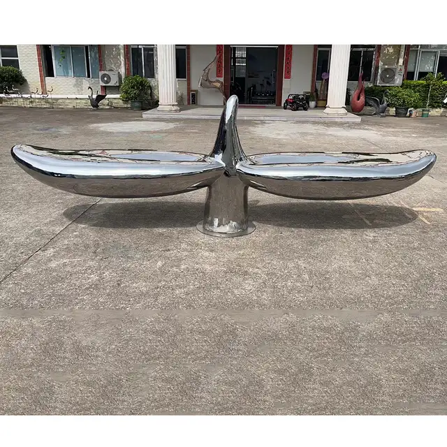 Interior home decoration art stainless steel chair