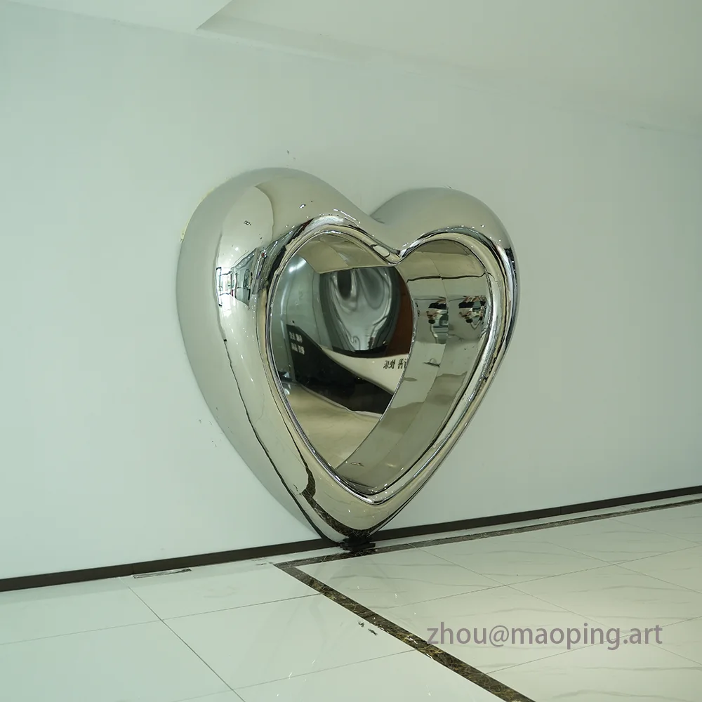 Interior home decoration art stainless steel wall sculpture