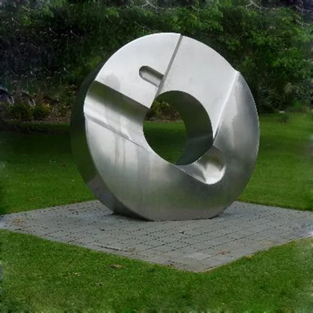 Large Decorative Metal Sculpture Stainless Steel Garden Sculpture
