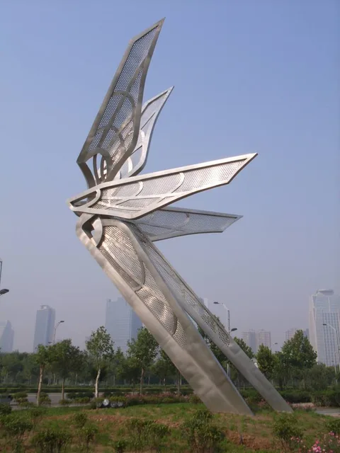 Modern Metal Art Stainless Steel Sculpture