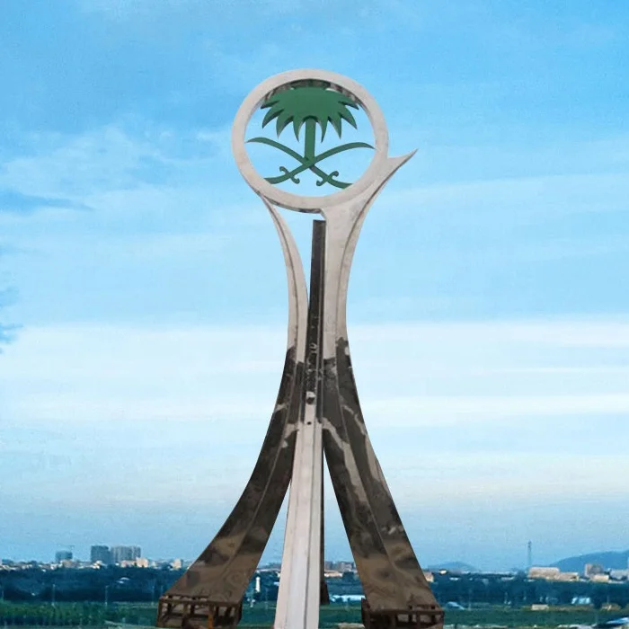 Large Metal Crafts Stainless Steel Outdoor Sculpture