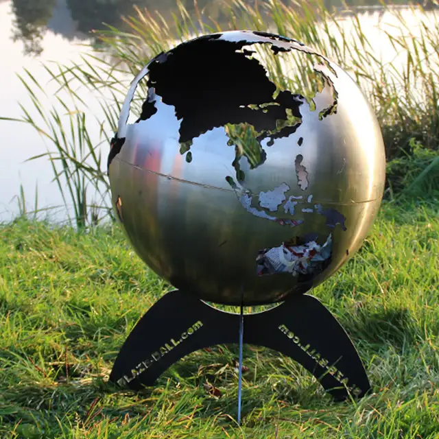 Large Metal Spheres Indoor Modern Sculpture home