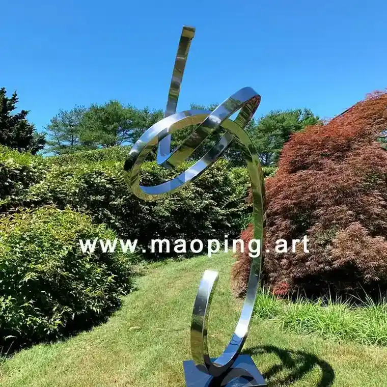 8 feet Large Outdoor Abstract Metal Sculpture