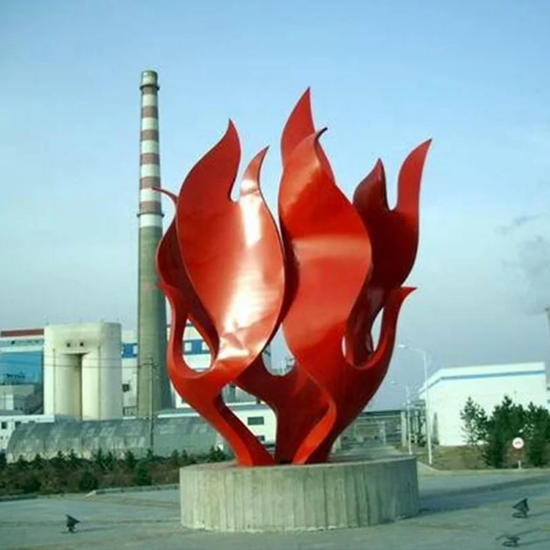 Large Painted Finish Modern Outdoor Islamic Sculpture For Sale