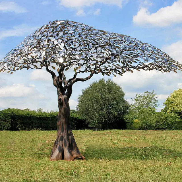 Large Famous Modern Outdoor Garden Metal Stainless Steel Sculptures
