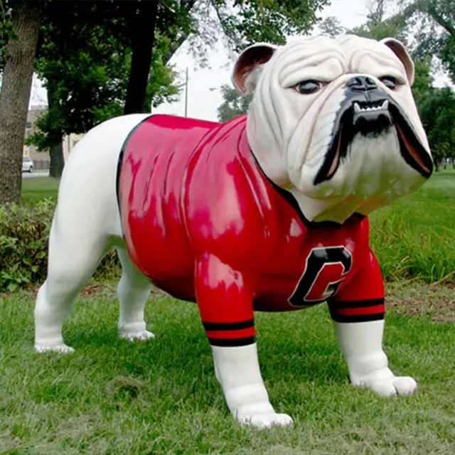Life Size Fiberglass/Resin Cartoon Character Statue in close view