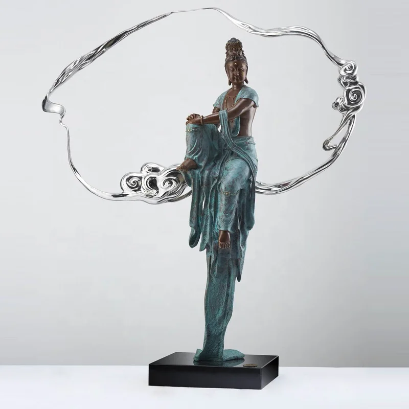 Life Size Home Decoration Bronzen beelden sculpture Metal Buddha Statue It can be customized according to your design. A