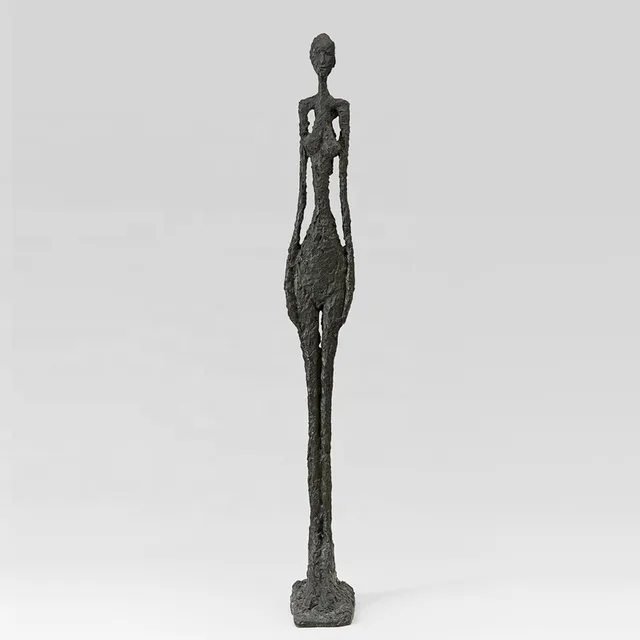 Life Size Traveler Metal Casting Bronze Man Sculpture from the side