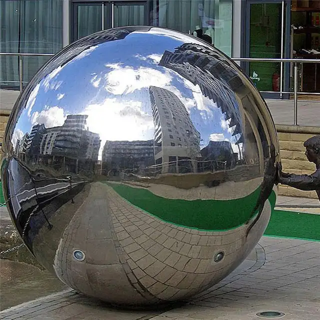 Mirror Polished Large Hollow Stainless Steel Round Ball