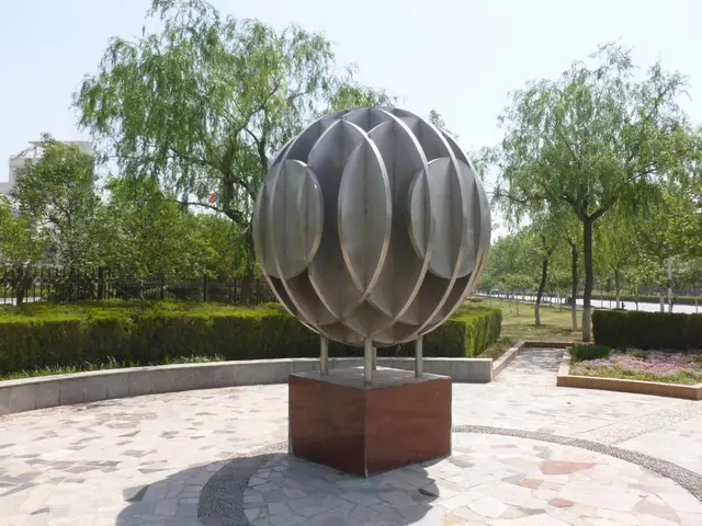 Outdoors Celebrate decorative ornaments and garden decoration balls large metal sphere