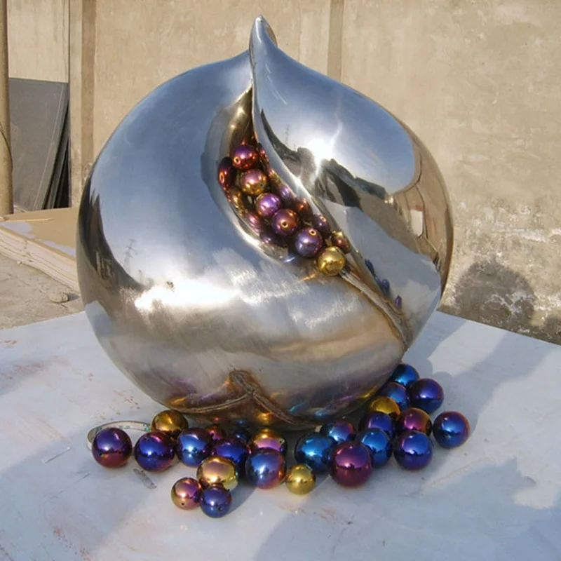 Modern Art Metal Sculpture Stainless Steel Outdoor Sculpture