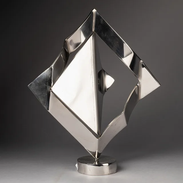 Modern Decoration Abstract Stainless Steel Indoor Sculpture