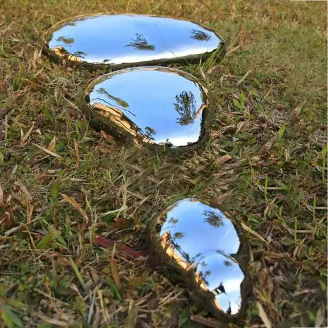 Modern Garden Decorative Stainless Steel Sculpture Abstract Piece