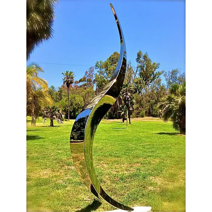 Modern Home Decor Stainless Steel Abstract Sculpture Metal
