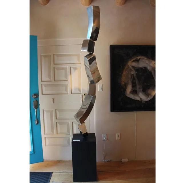Modern Interior Decoration Metal Art Stainless Steel Sculpture