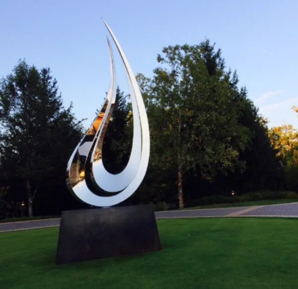 Modern modern art sculpture stainless