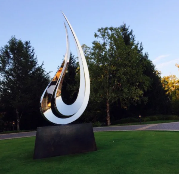 Modern modern art sculpture stainless