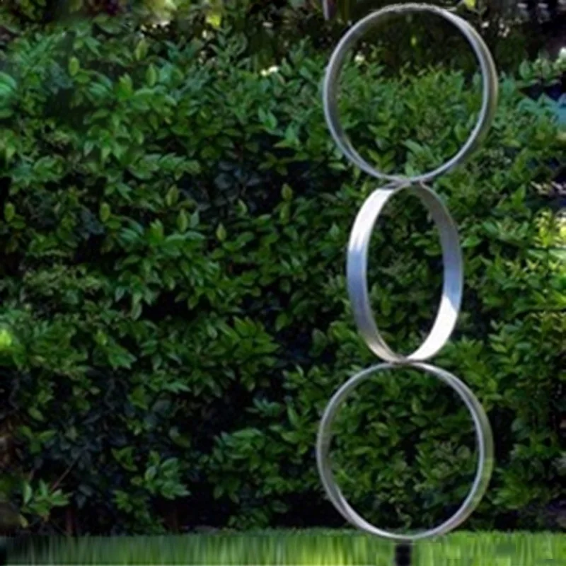 Modern Outdoor Decoration Sculpture Stainless Art