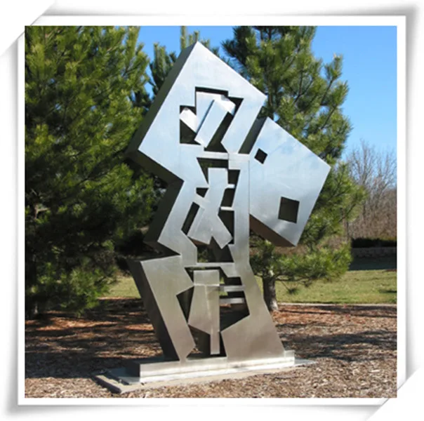New product India hot fashion stainless steel large outdoor sculpture