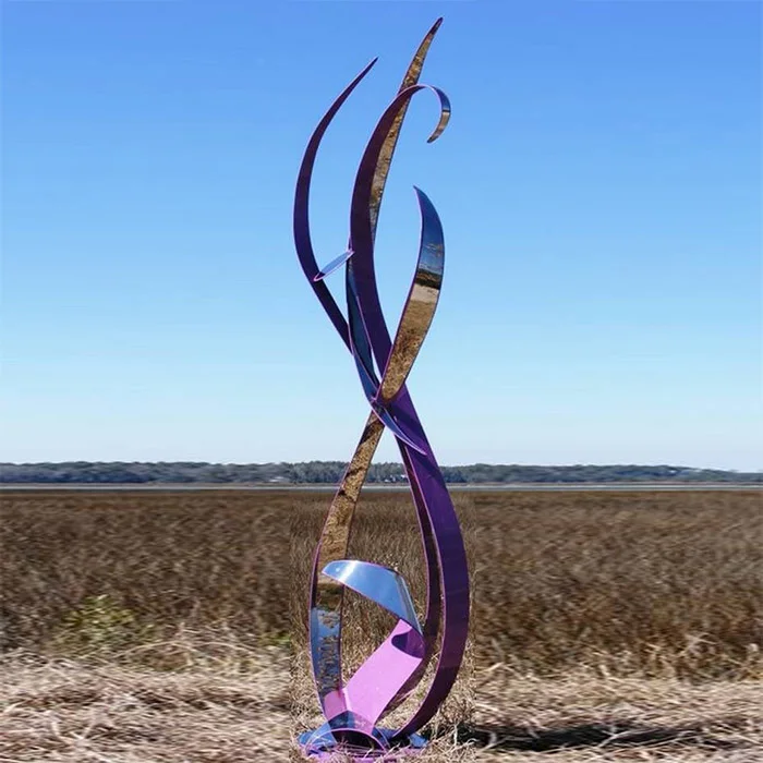 New Large Modern City Urban Decoration Abstract Stainless Steel Sculpture