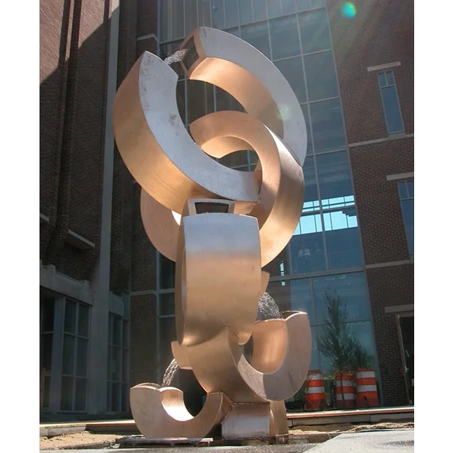 Outdoor Sculpture Modern Large Outdoor Sculptures seen from another angle