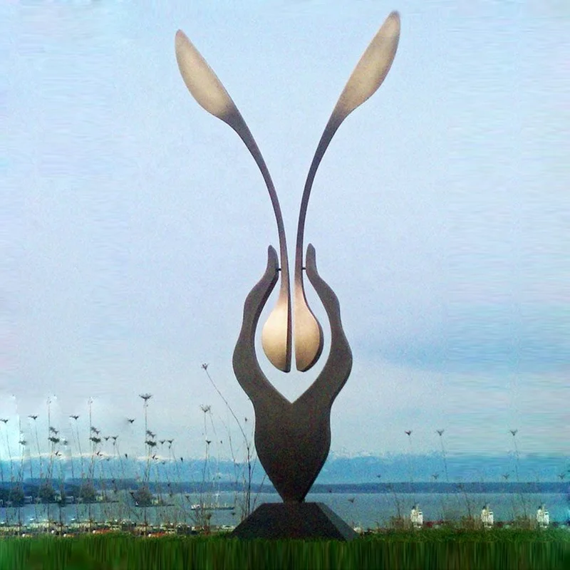 Outdoor Metal Garden Art Wholesale Stainless Steel Garden Sculpture