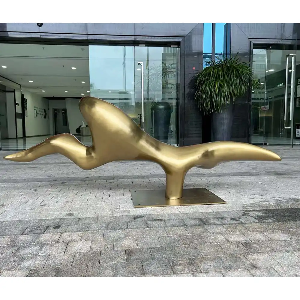 Outdoor Square Park Playground Museum Architecture Landscape Artwork Stainless Steel Sculpture