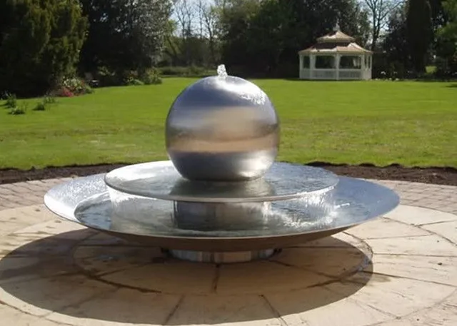 Stainless steel hollow ball – Water Foutain Decoration Sphere Sculpture