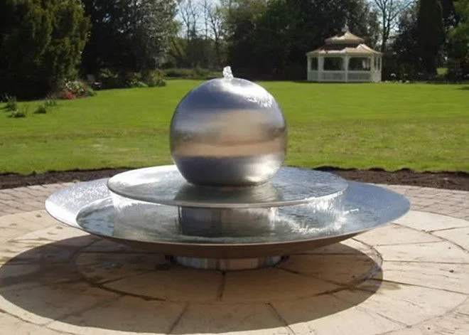 Stainless steel hollow ball – Water Foutain Decoration Sphere Sculpture