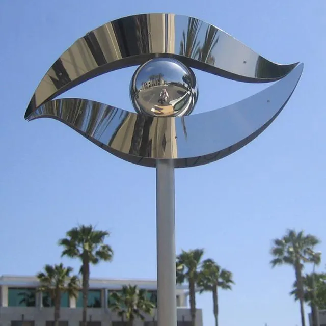 Large Outdoor abstraction Metal stainless steel sculpture