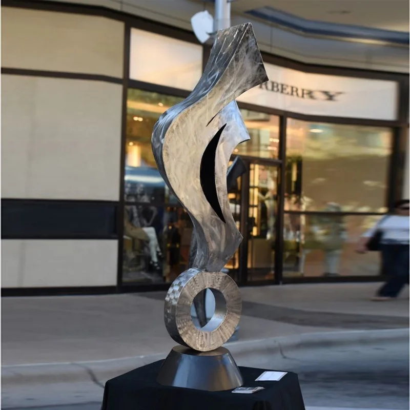 Pubilc Decoration Stainless Steel Fire Sculpture