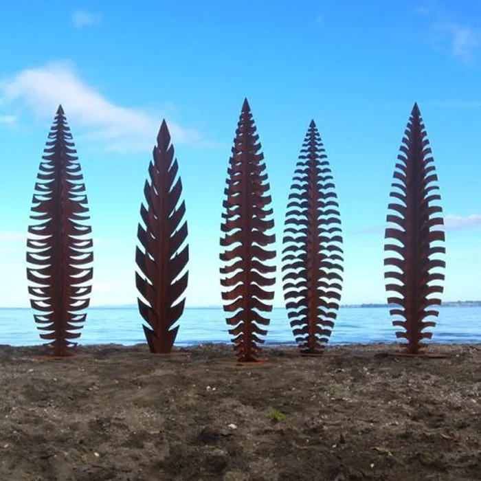 Rusty Decor Large Corten Steel Garden Sculpture for Outdoor