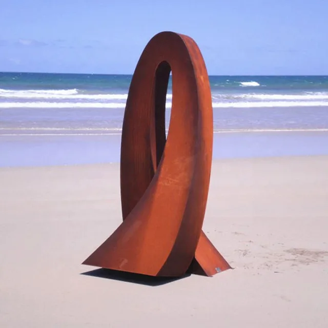 Outdoor Public Decoration Stainless Steel Sculpture For Entrance