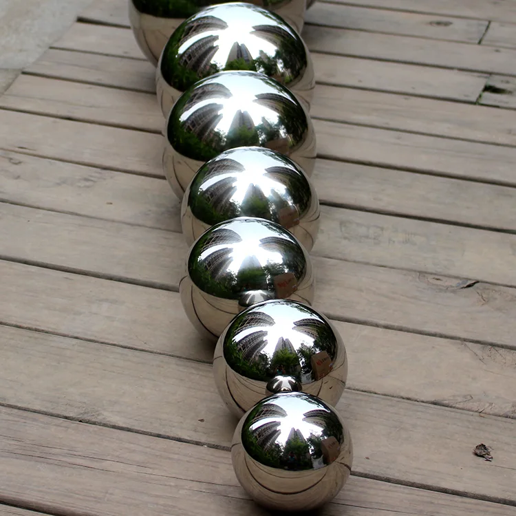 Large solid metal sphere of 304 stainless steel balls from factory