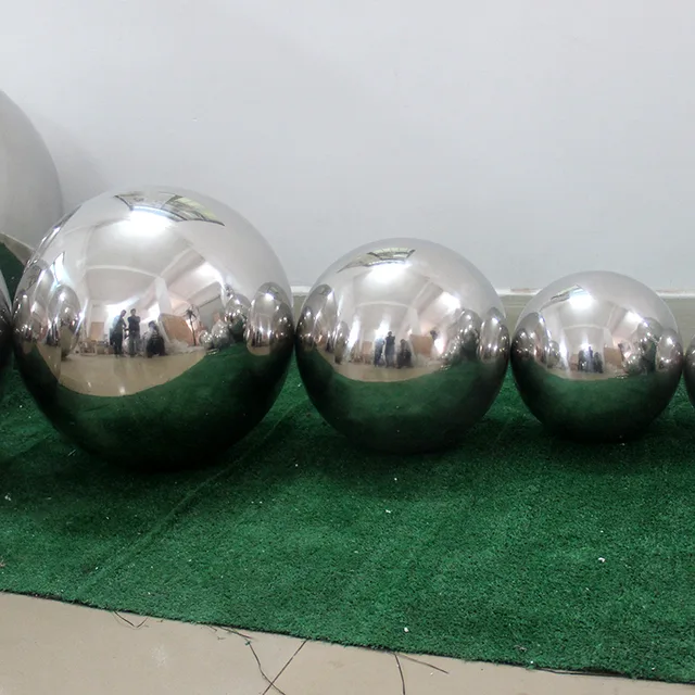 100mm 200mm stainless steel sphere garden decorative metal ball 30 inch stainless steel gazing ball