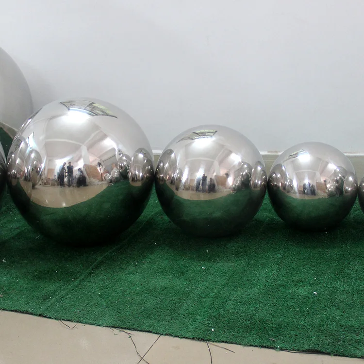 100mm 200mm stainless steel sphere garden decorative metal ball 30 inch stainless steel gazing ball