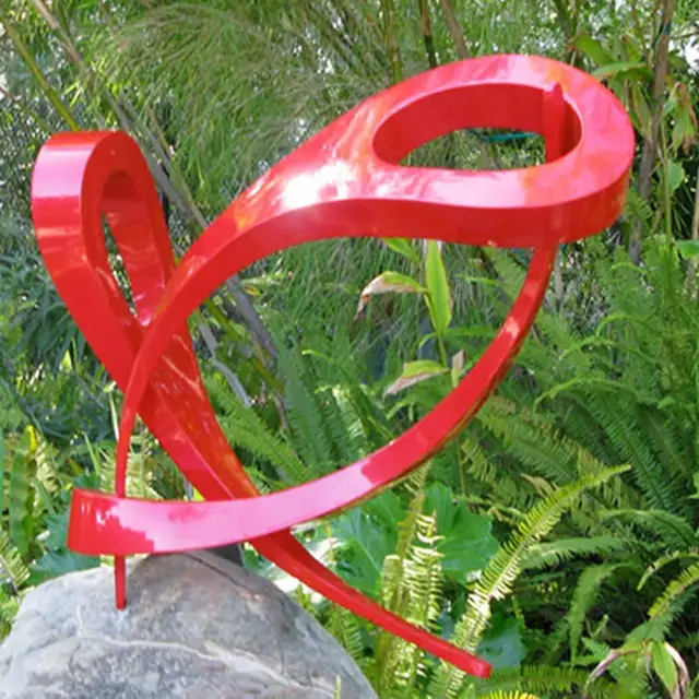 Hot Sale Mirror Polishing Stainless Steel Outdoor Kinetic Sculptures