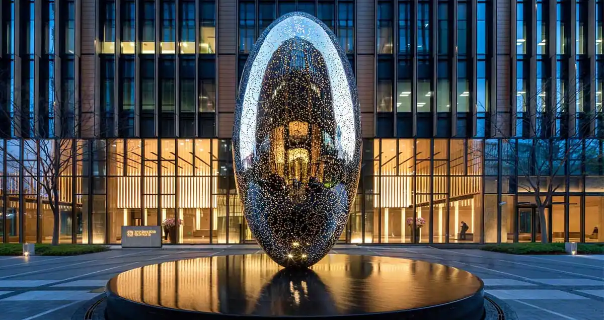 Custom Stainless Steel Sculpture Built From Your Photograph