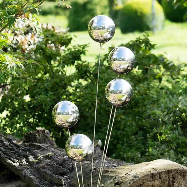 Famous artist Joy custom stainless steel metal decoration outdoor sculpture