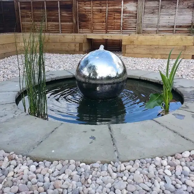 Stainless steel sphere 20 inch hollow metal sphere stainless steel Large outdoor garden ornament hollow sphere 50cm from