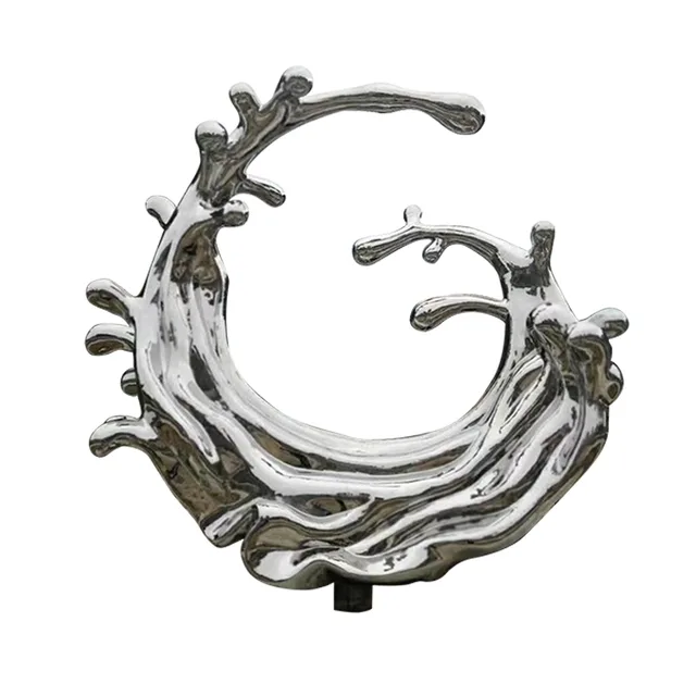 Modern Decor Abstract Stainless Steel Metal Art Sculpture