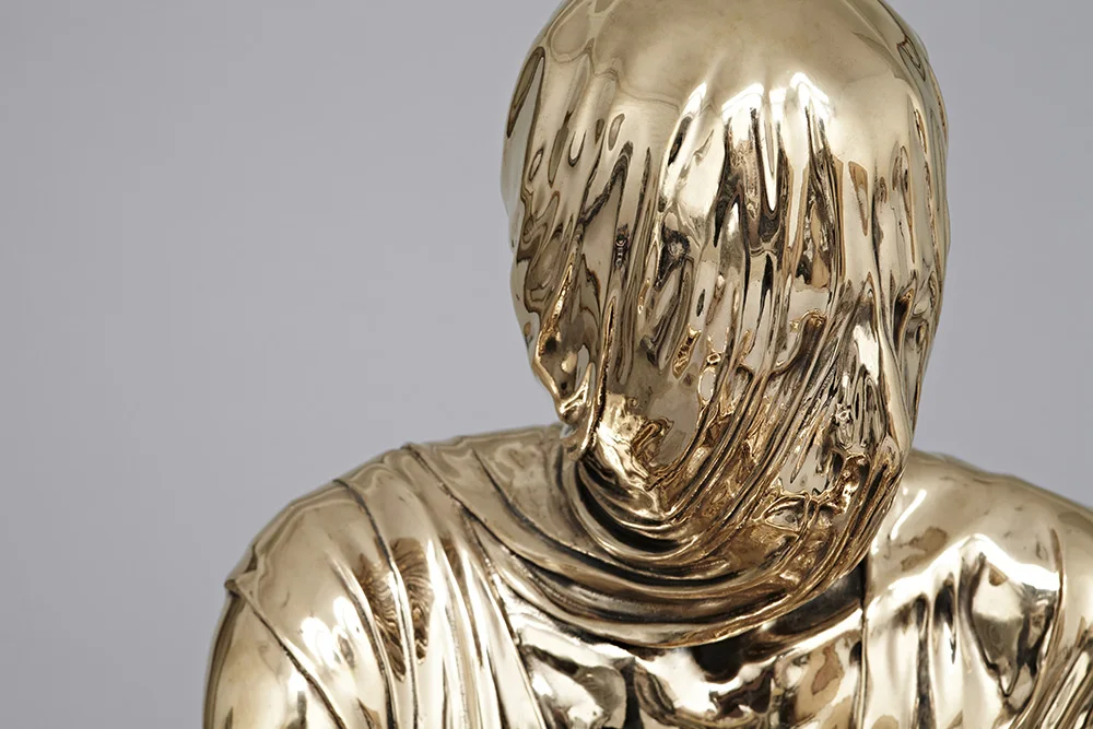 Temporal Sitter Modern Decorative Man Sculpture