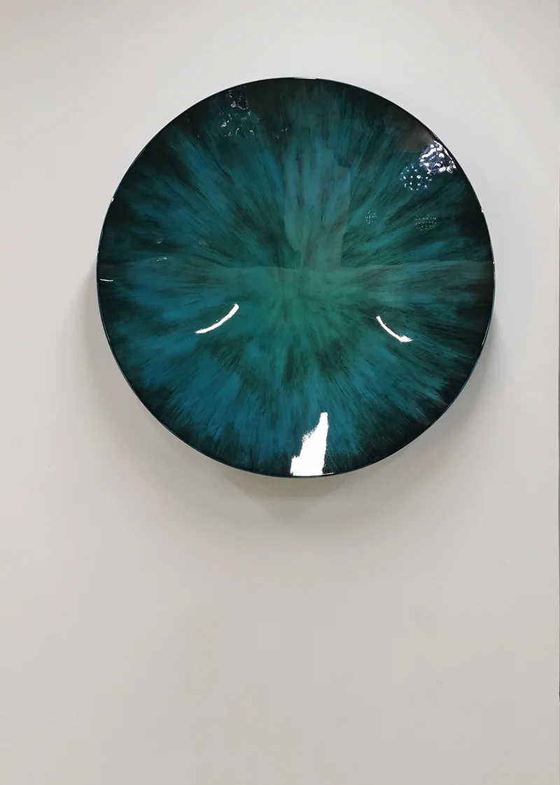 Wall metal art Stainless steel mirror wall decoration