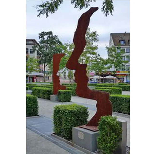 Large Outdoor Metal Garden Corten Steel Sculpture