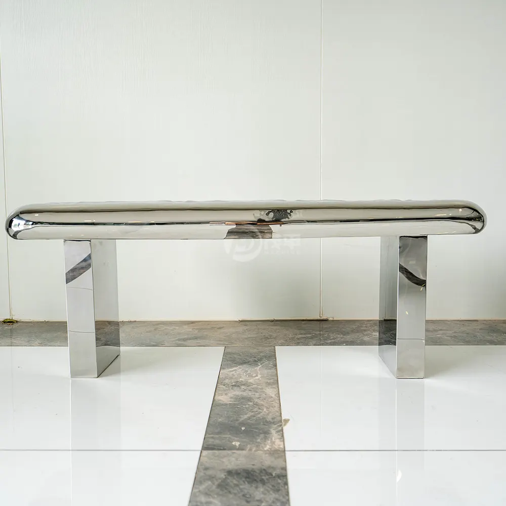 Garden decoration stainless steel bench Sculpture MP-O0007
